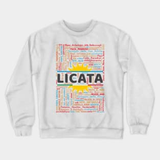 Wordart: Licata Crewneck Sweatshirt